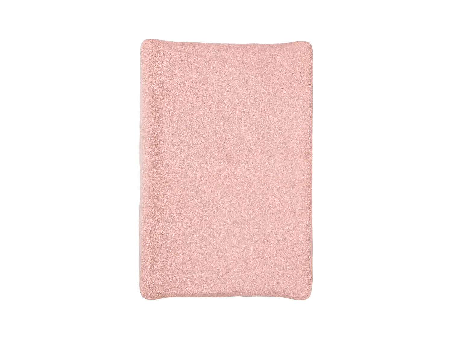 Housse matelas à langer 50 x 70 en coton/polyester - Rose
