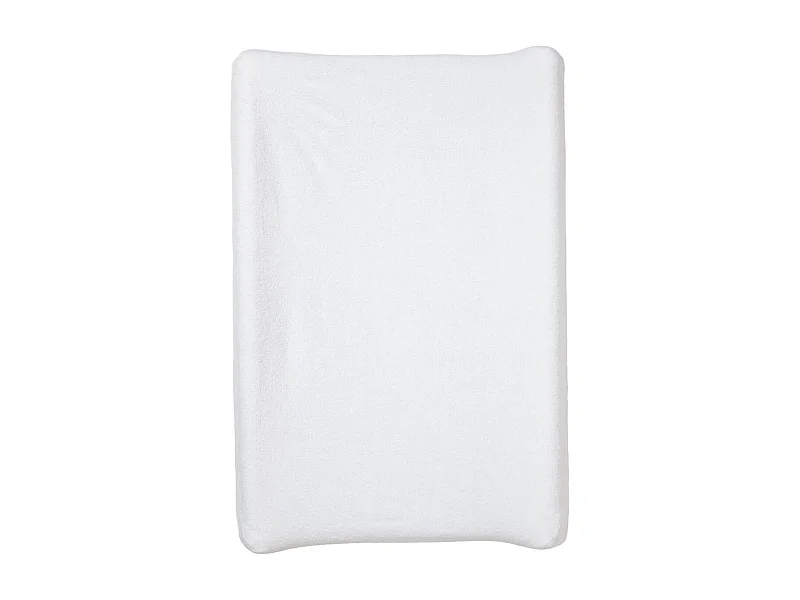 Pokrowiec na matę do przewijania 50 x 70 z bawełny/poliestru - biały