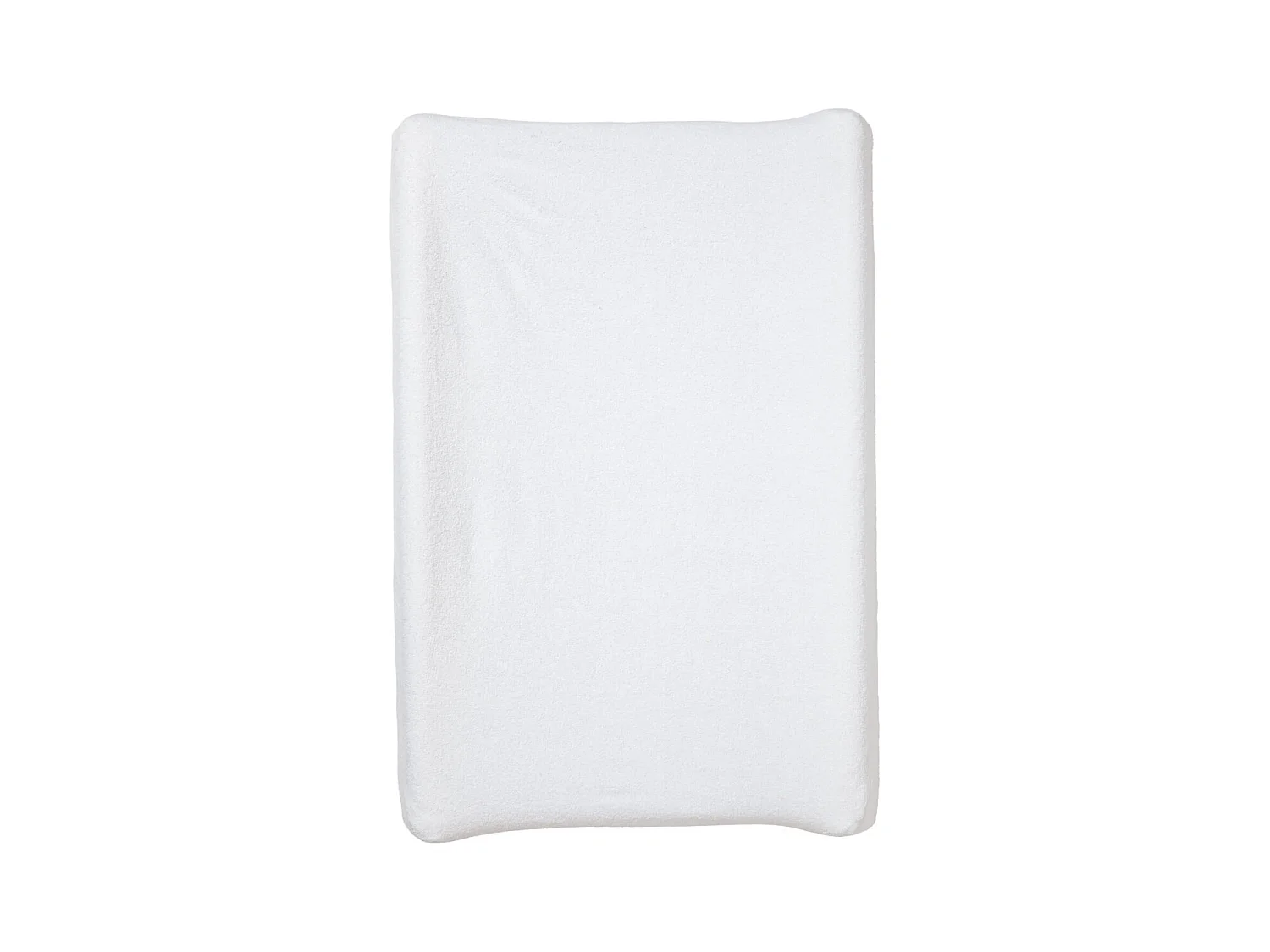 Housse matelas à langer 50 x 70 en coton/polyester - Blanc