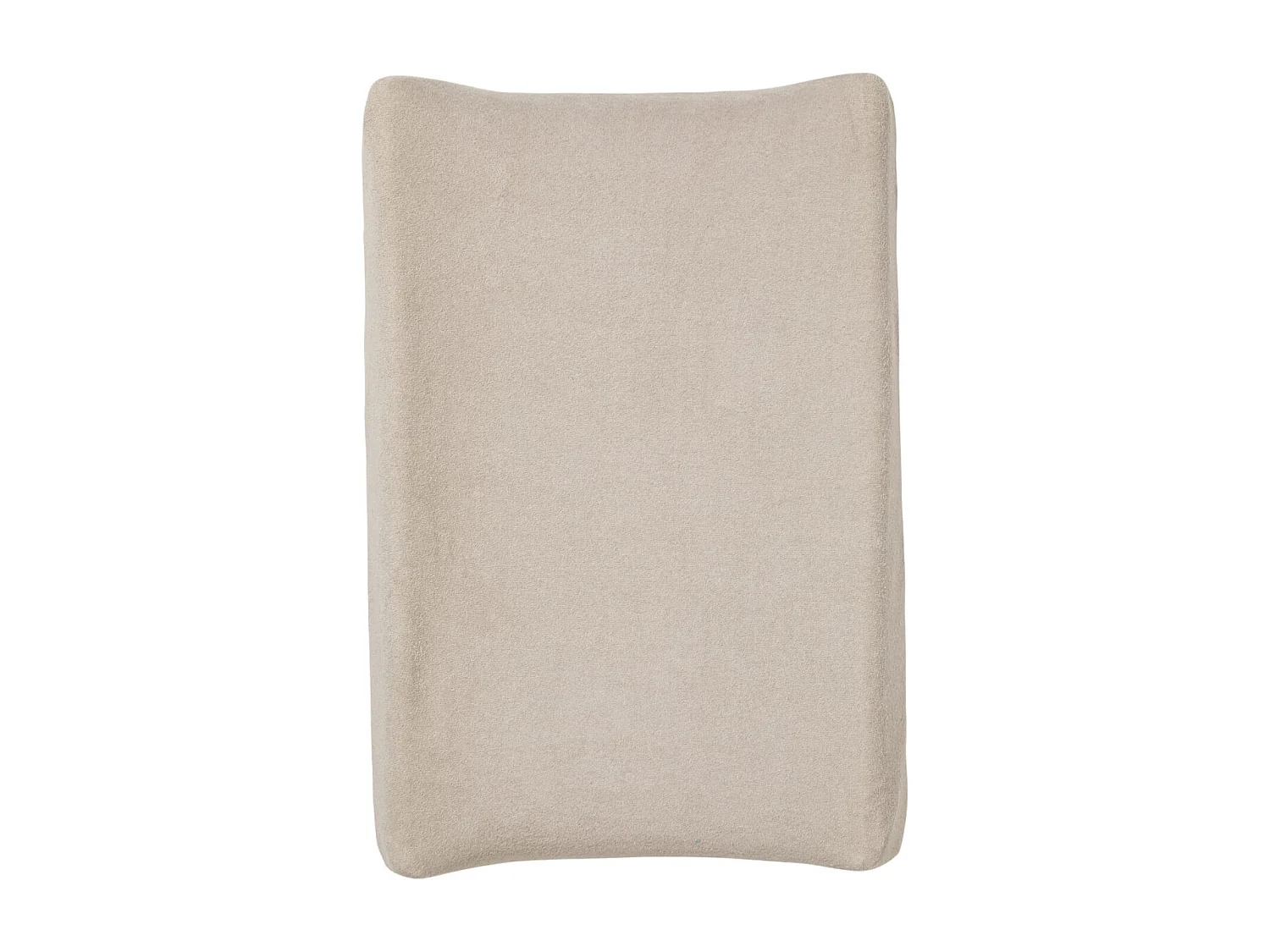 Housse matelas à langer 50 x 70 en coton/polyester - Taupe