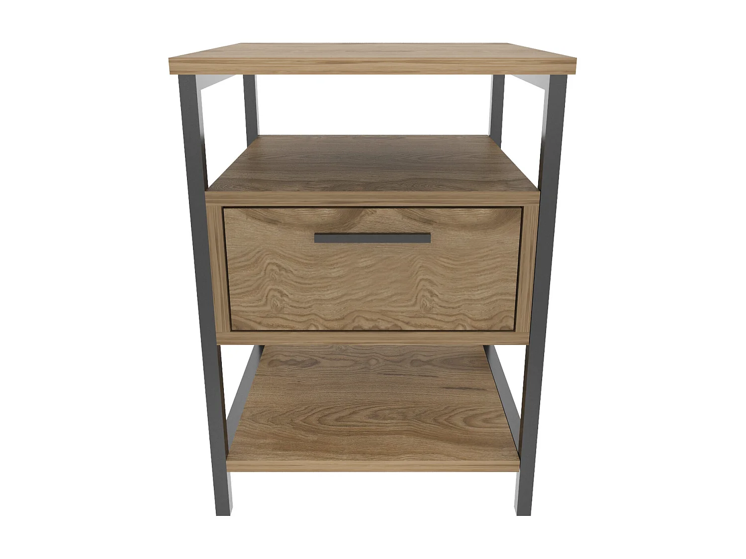 Nachttisch Alba Oud&Schwarz