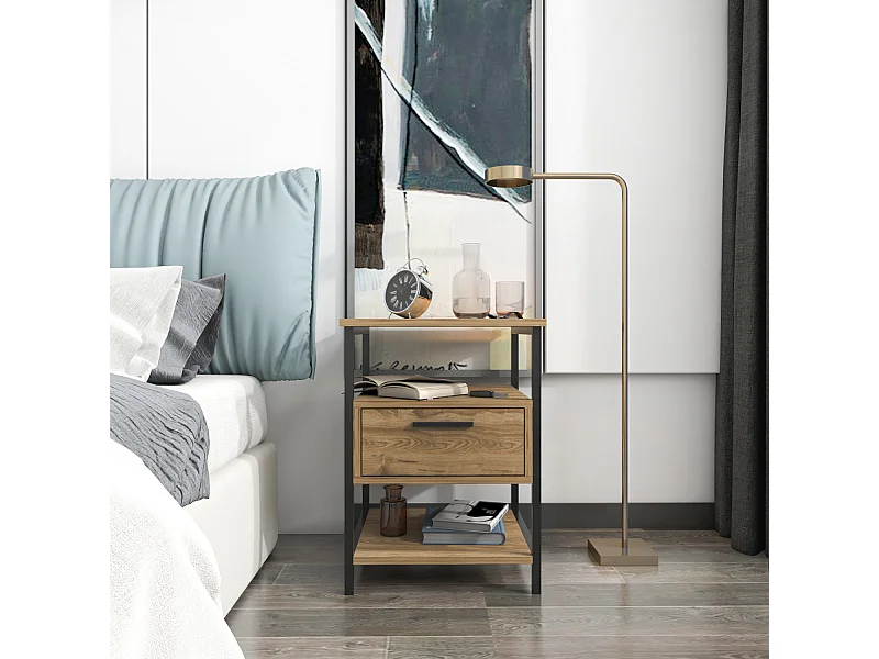 Nachttisch Alba Oud&Schwarz