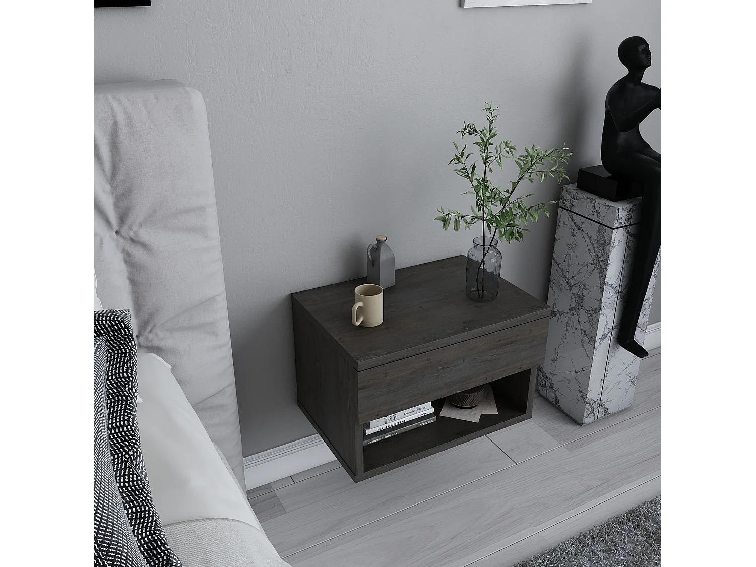 Nachttisch  Jamot  Wenge