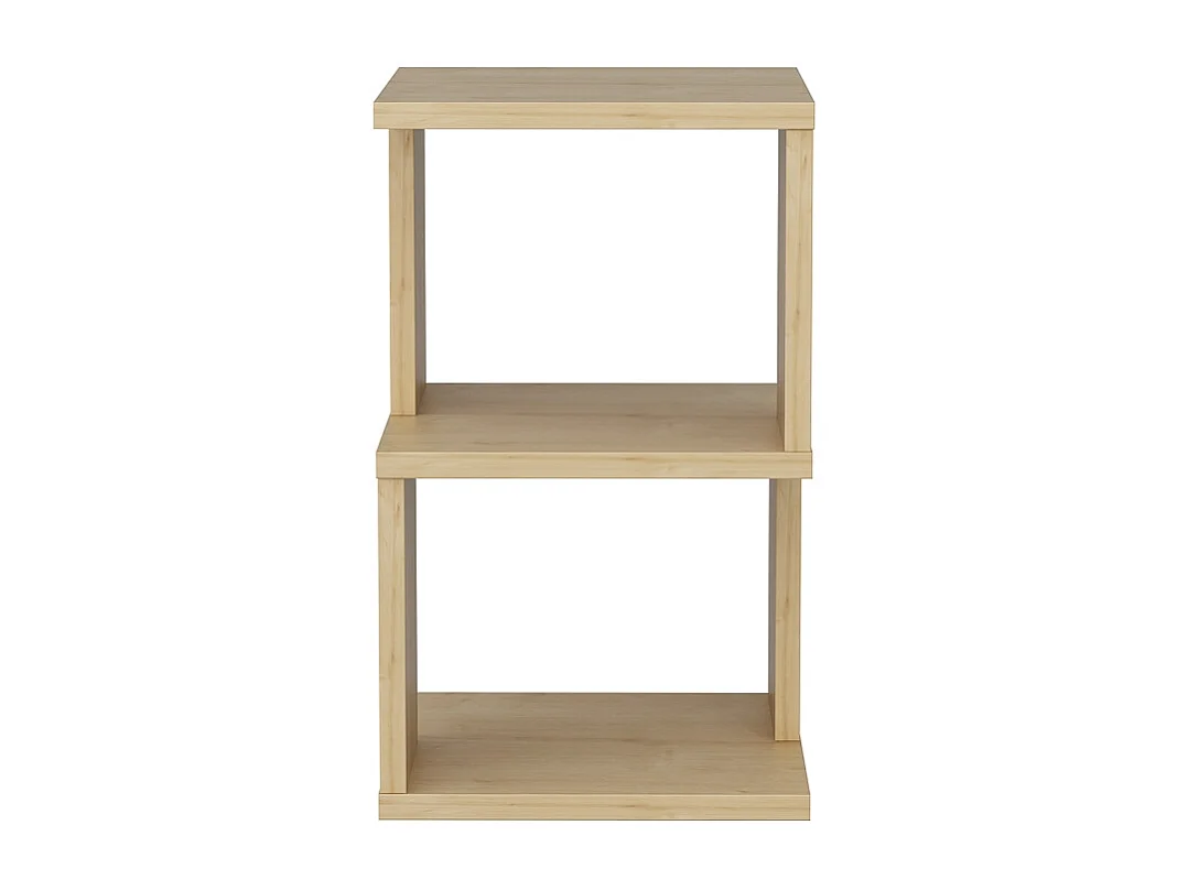 Table de chevet Carter , Etagères ouvertes, table d'appoint (Chêne)