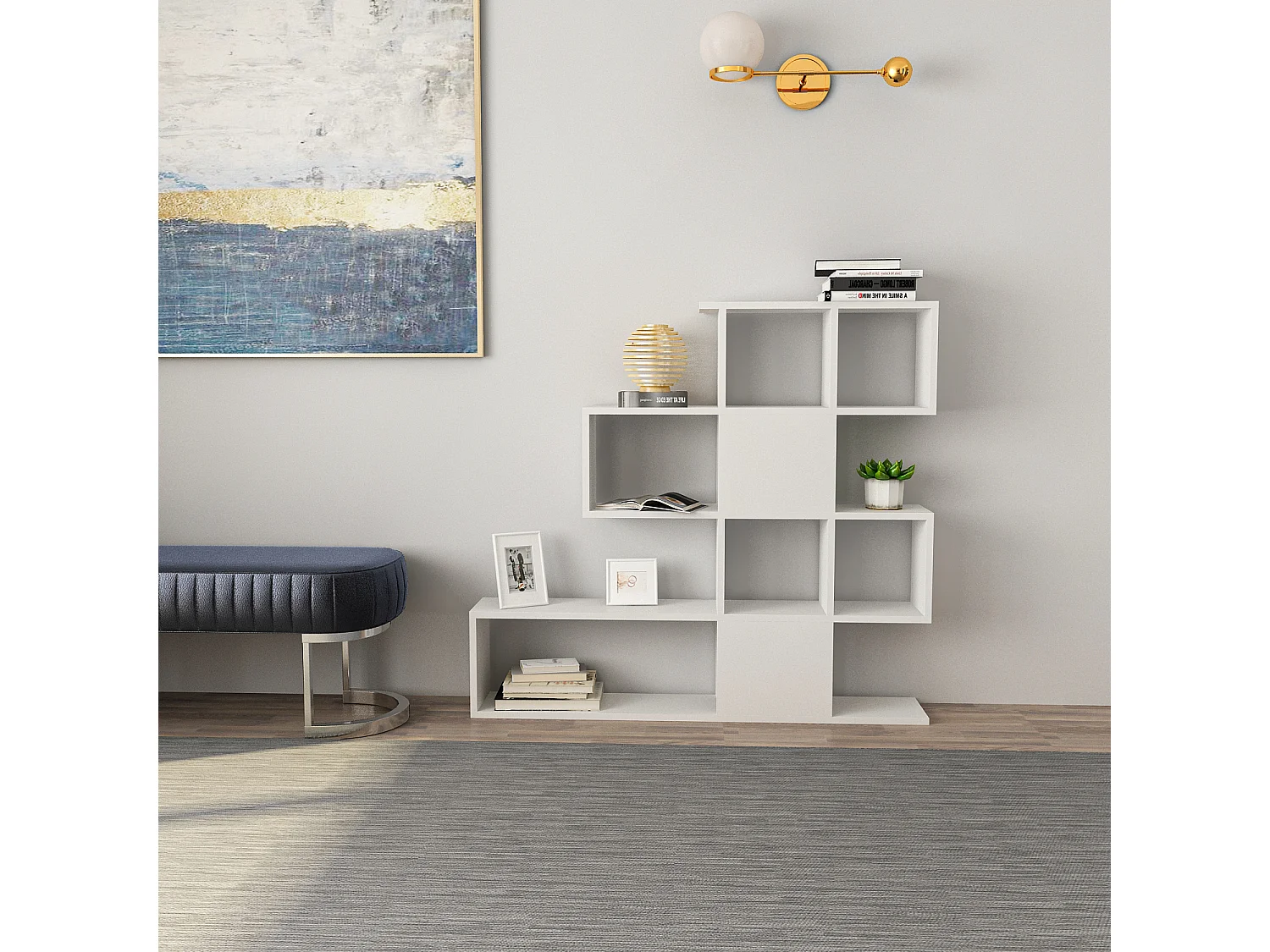 Decorotika Karlin 4-tier Bookcase