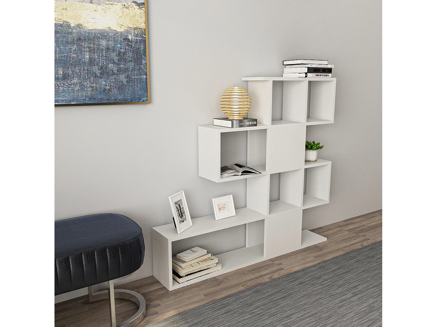 Decorotika Karlin 4-tier Bookcase