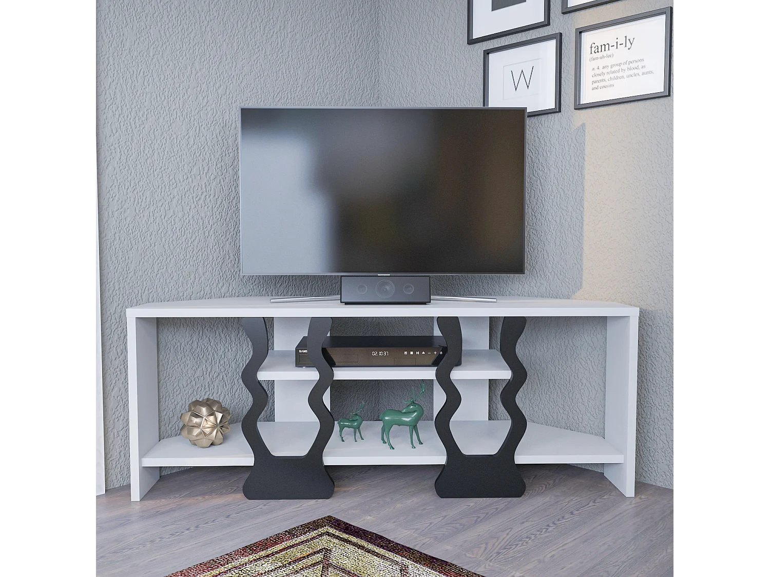 Eck-TV-Lowboard Firal