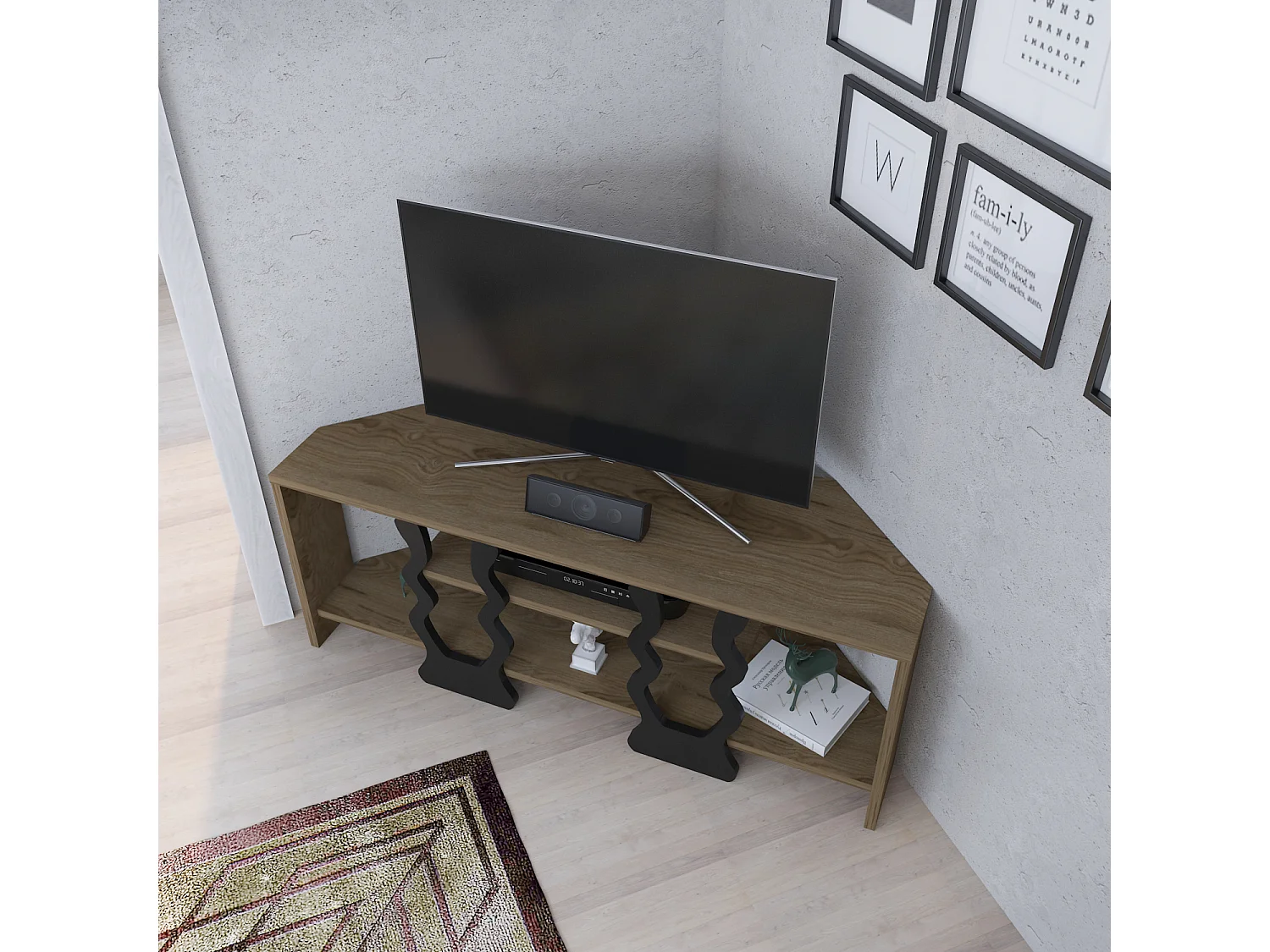 Eck-TV-Lowboard Firal