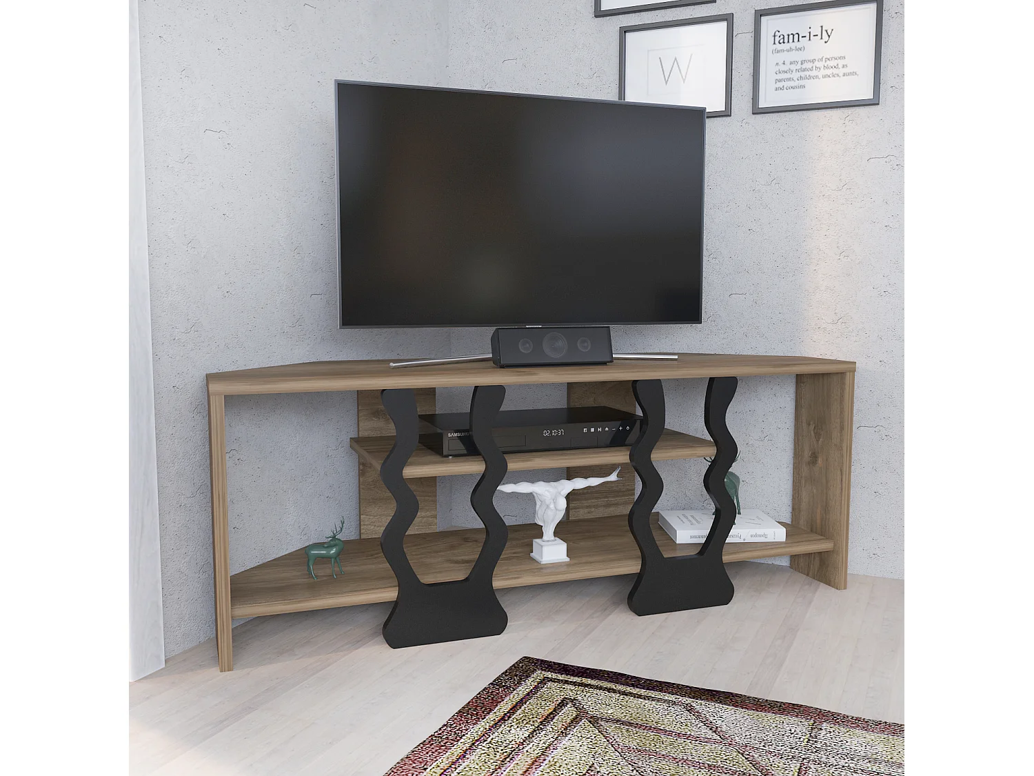 Eck-TV-Lowboard Firal