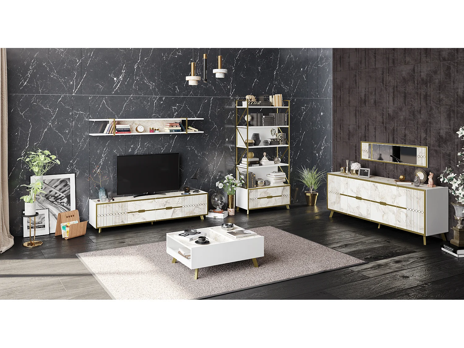 Eck-TV-Lowboard Firal