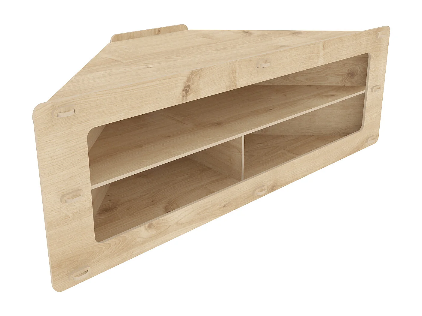 Eck-TV-Ständer Sala | Saphir-Eiche