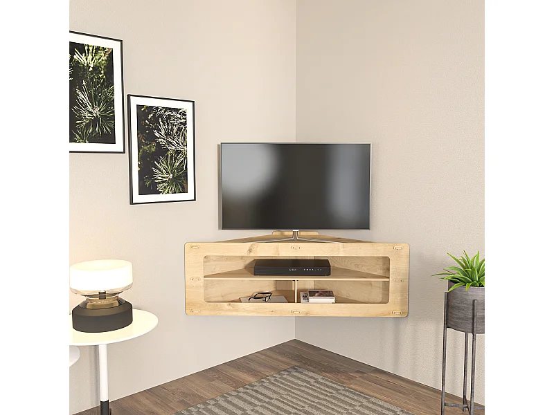 Eck-TV-Ständer Sala | Saphir-Eiche