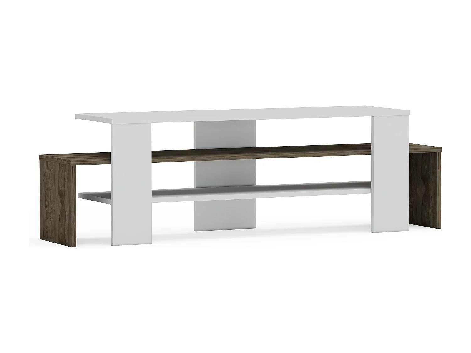 Decorotika Lenora  TV Unit for TVs up to 55 inches with Open Shelves