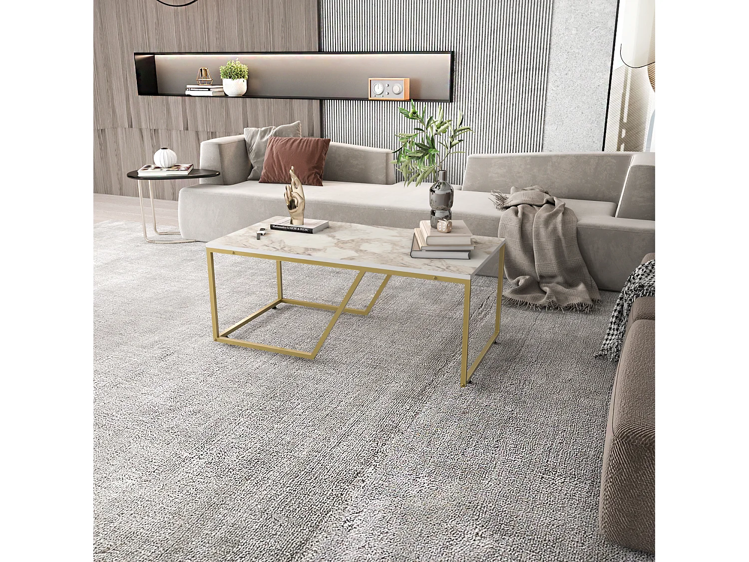 Eck-TV-Ständer Sares