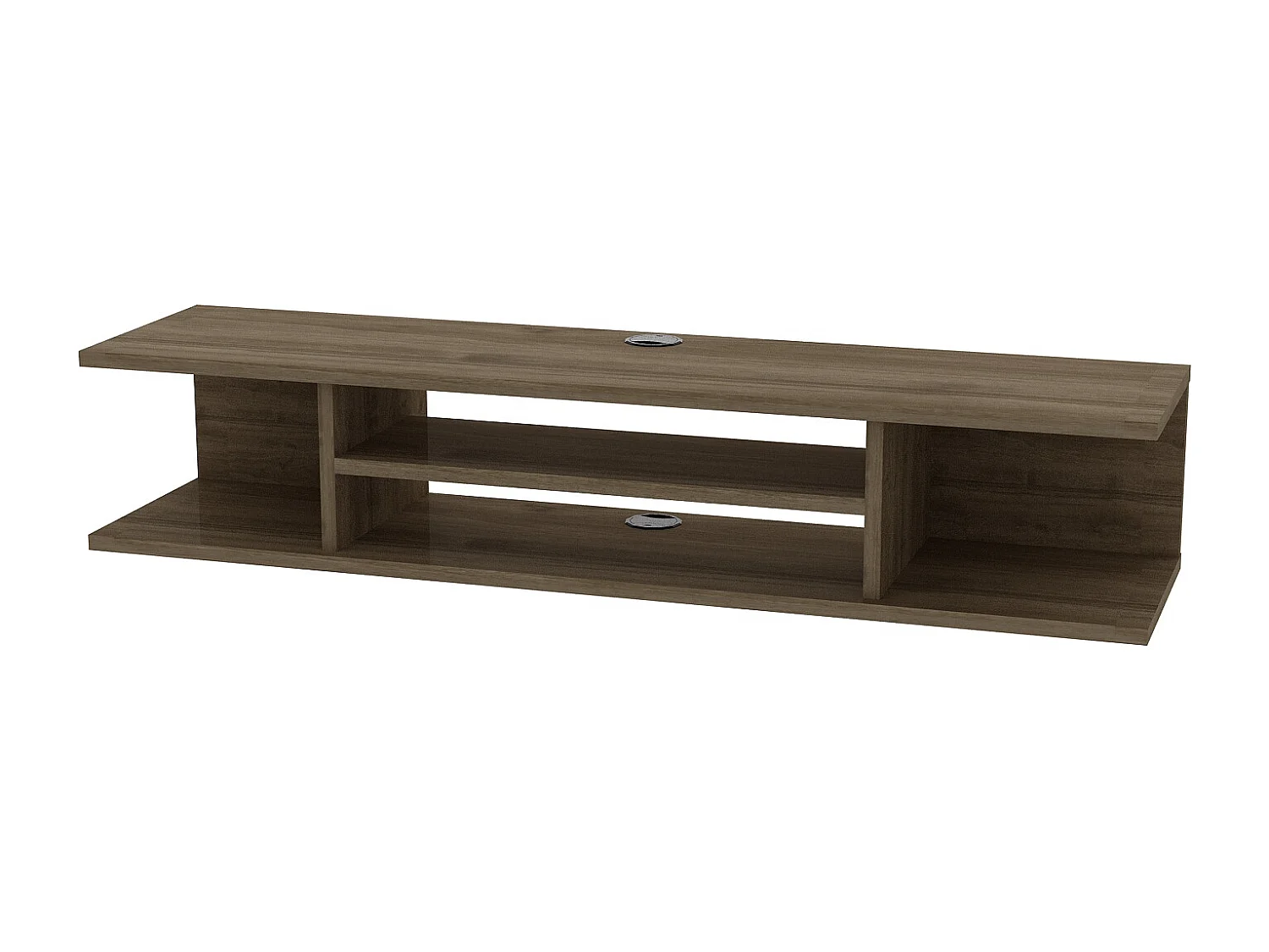 Meuble TV mural de 120 cm Pivot (Oud)