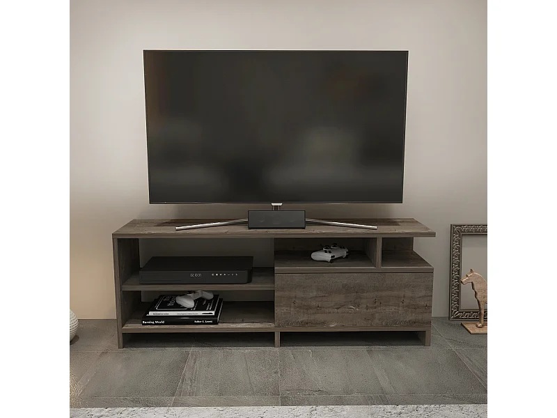 Meuble TV Pulaski pour téléviseurs jusqu'à 54 pouces (Wenge)