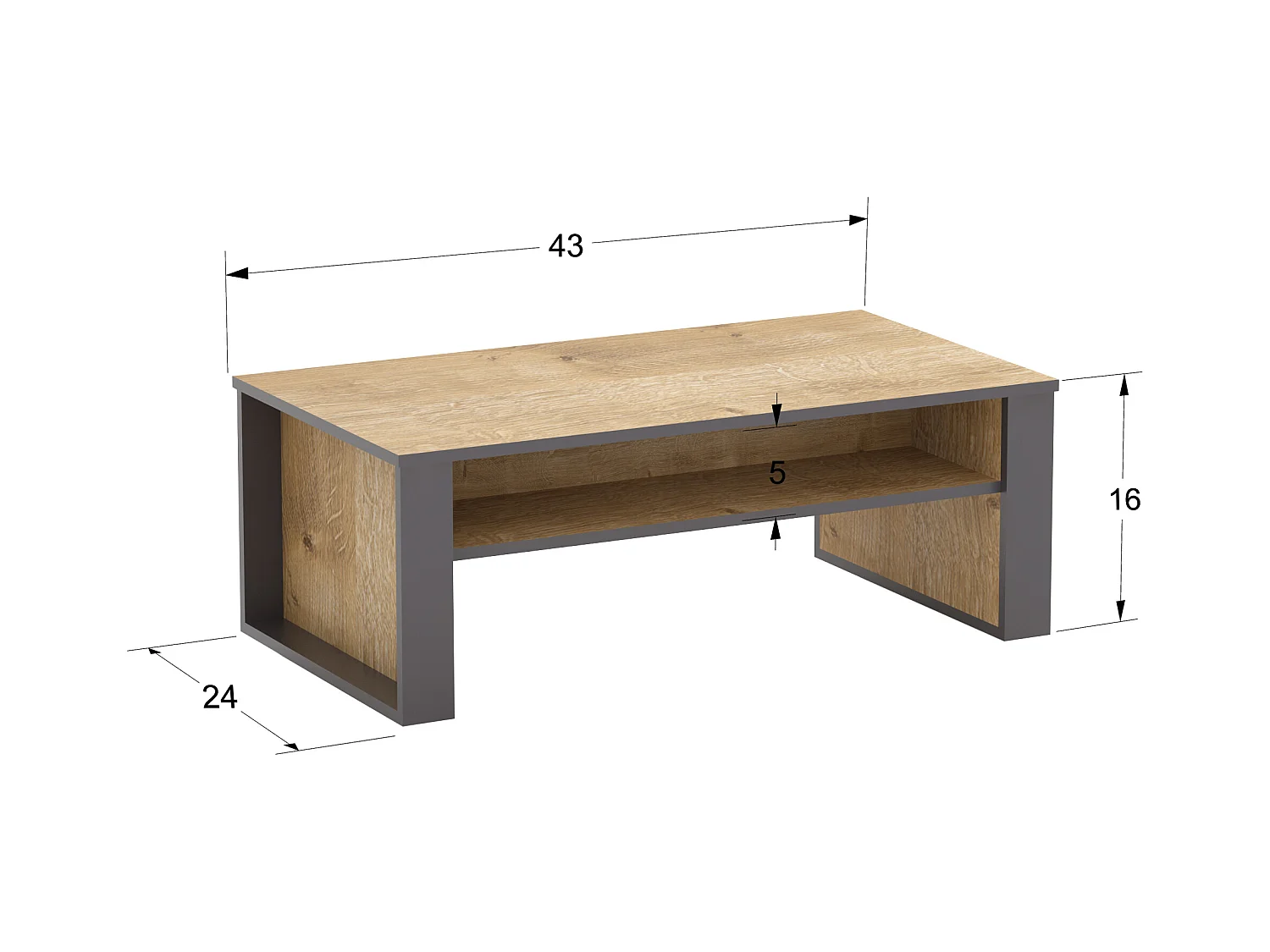 Table Basse Manhattan de  110 CM