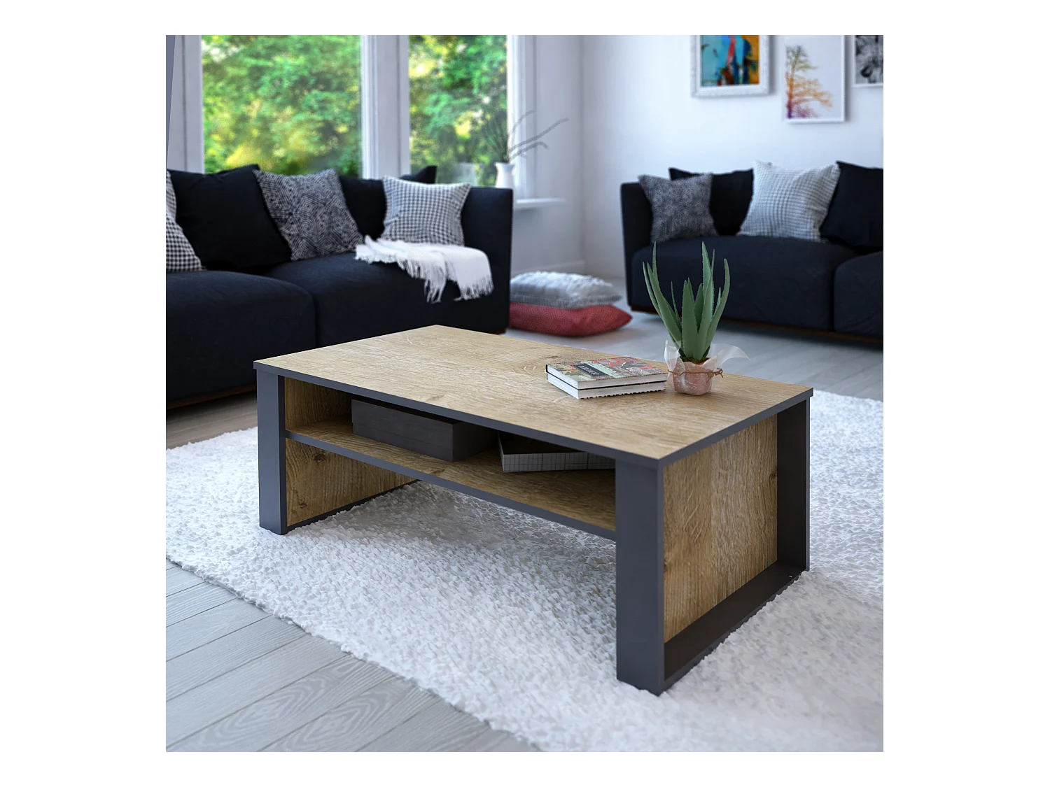 Table Basse Manhattan de  110 CM