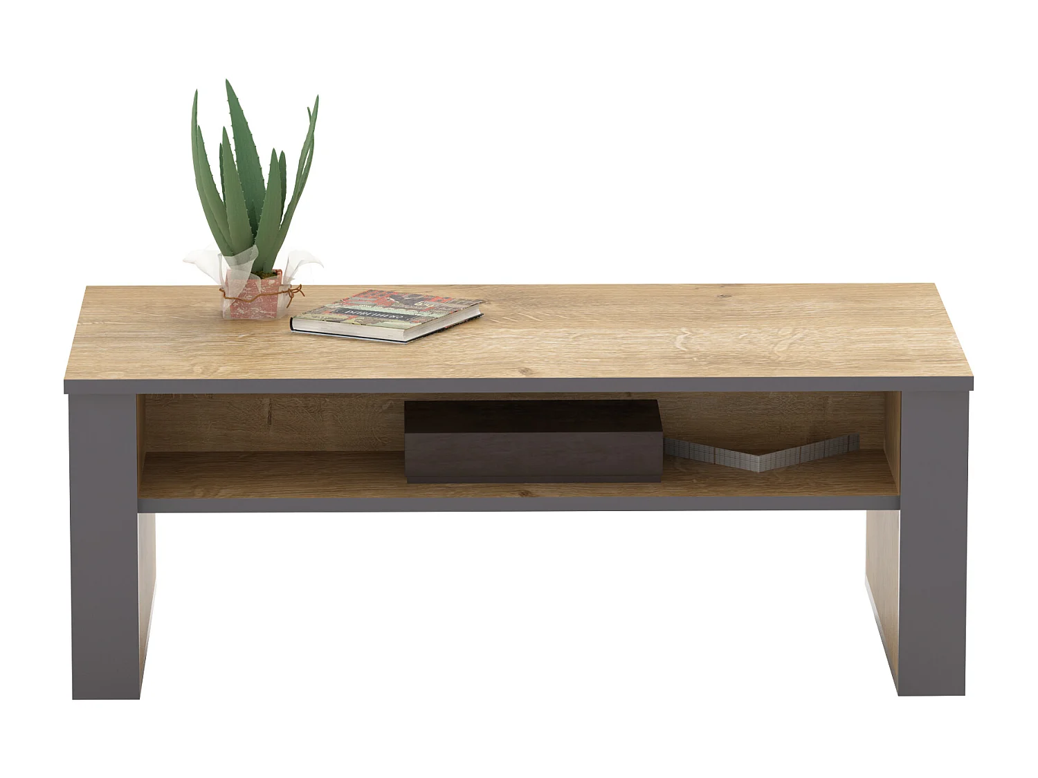 Decorotika Manhattan 110 cm Rectangular Coffee Table