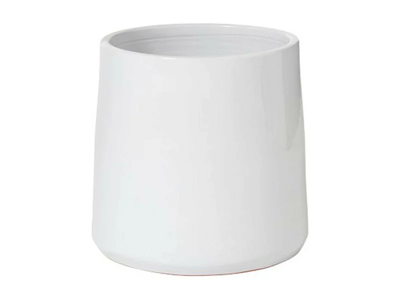 Cache Pot en Céramique "Tolga" 28cm Blanc