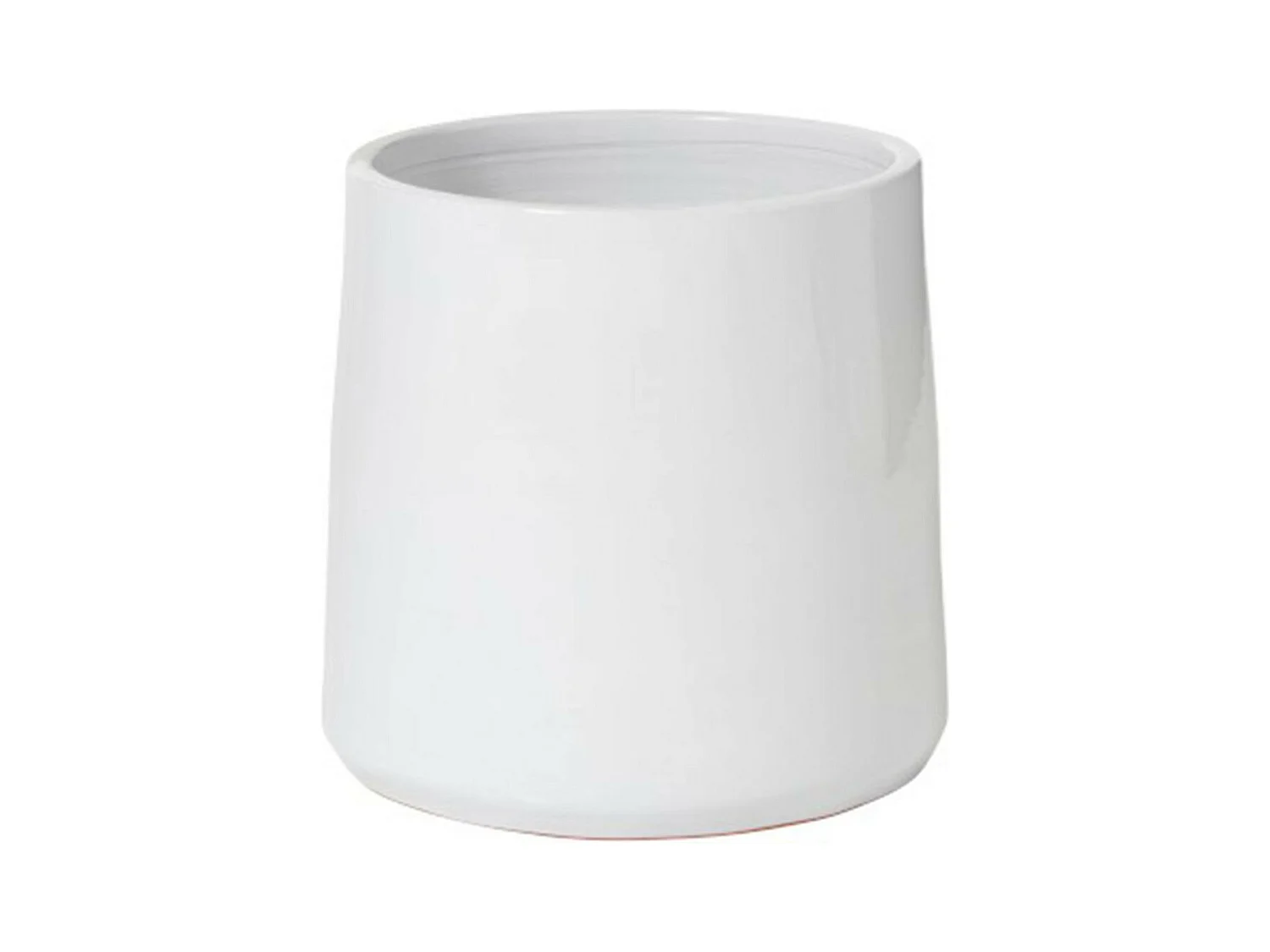 Cache Pot en Céramique "Tolga" 28cm Blanc
