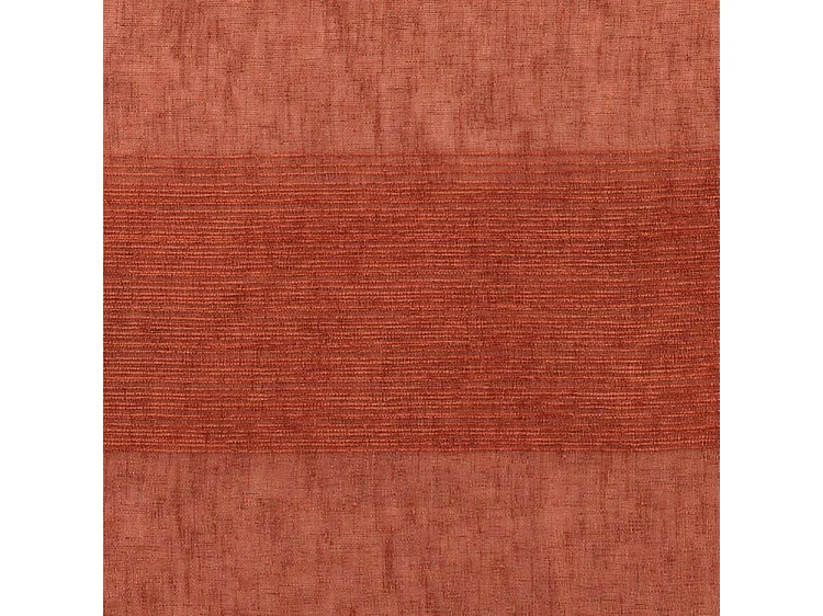 Rideau Voilage à Œillets "Terraza" 140x240cm Terracotta