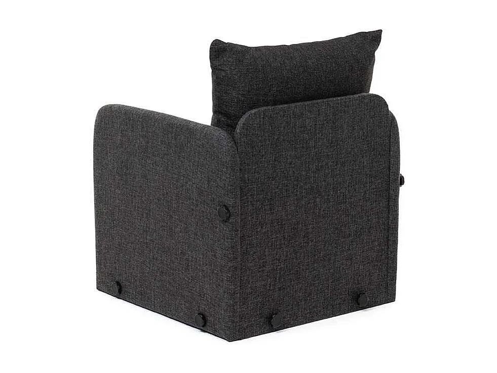 Fauteuil convertible en tissu Saga