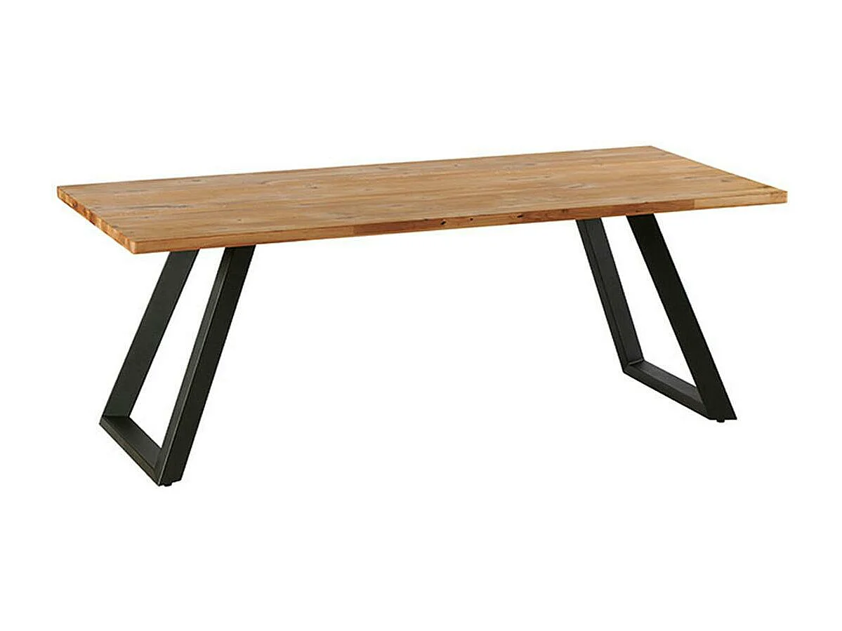 Table à manger extensible bois miel 200 cm COSTENTA