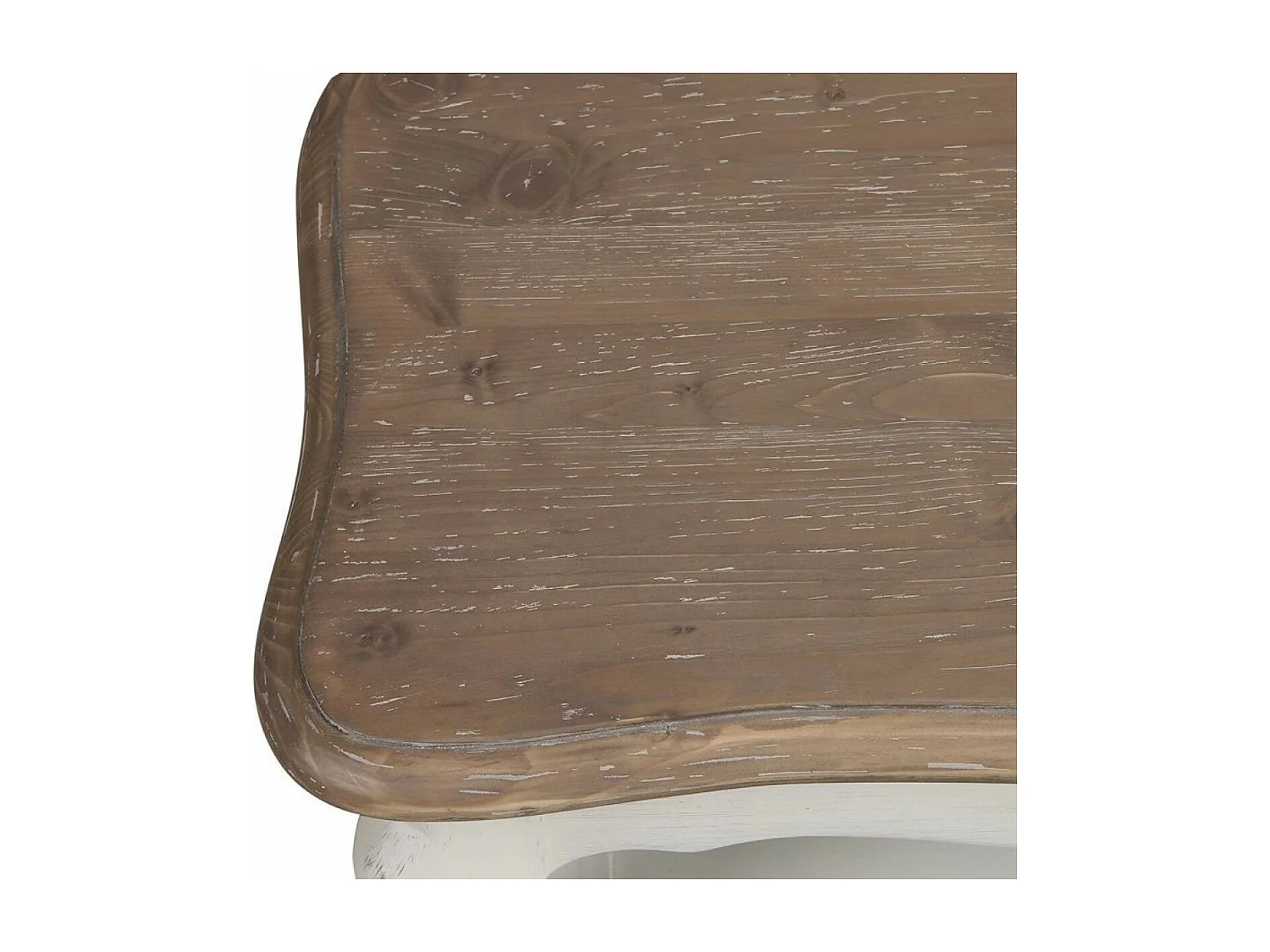 Table basse rectangulaire Bois Blanc - Château Interior's