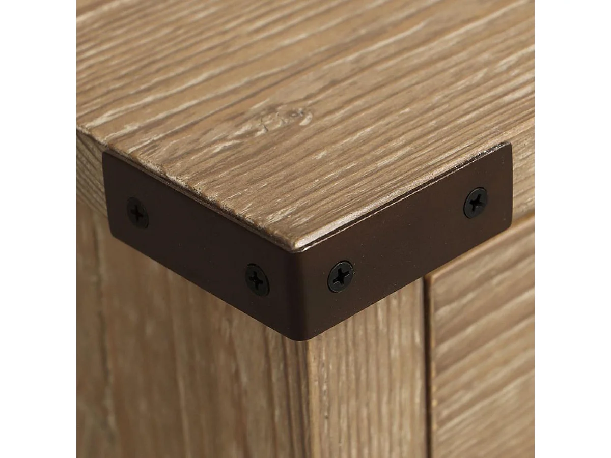 Table basse coffre Bois Beige - Livingstone Interior's