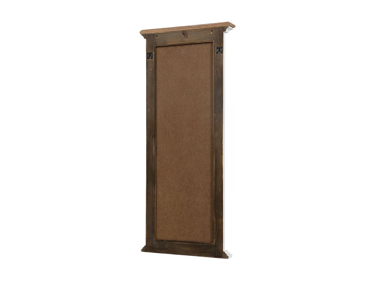 Meuble d'entrée module miroir Bois Blanc - Esquisse Interior's