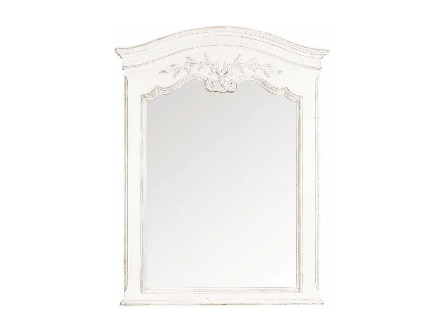 Miroir trumeau MDF Blanc - Romance Interior's