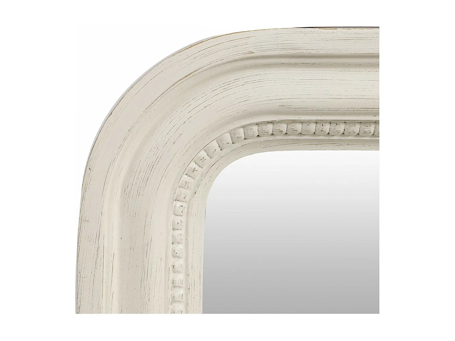 Miroir perlé MDF Blanc - Les Miroirs D'Interior'S Interior's