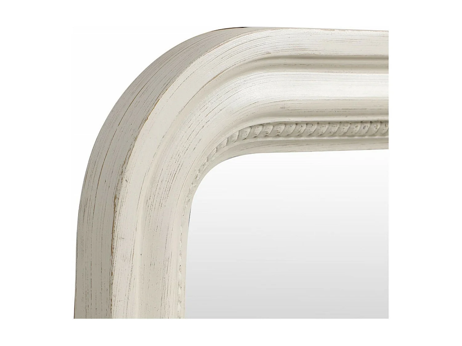 Miroir perlé MDF Blanc - Les Miroirs D'Interior'S Interior's