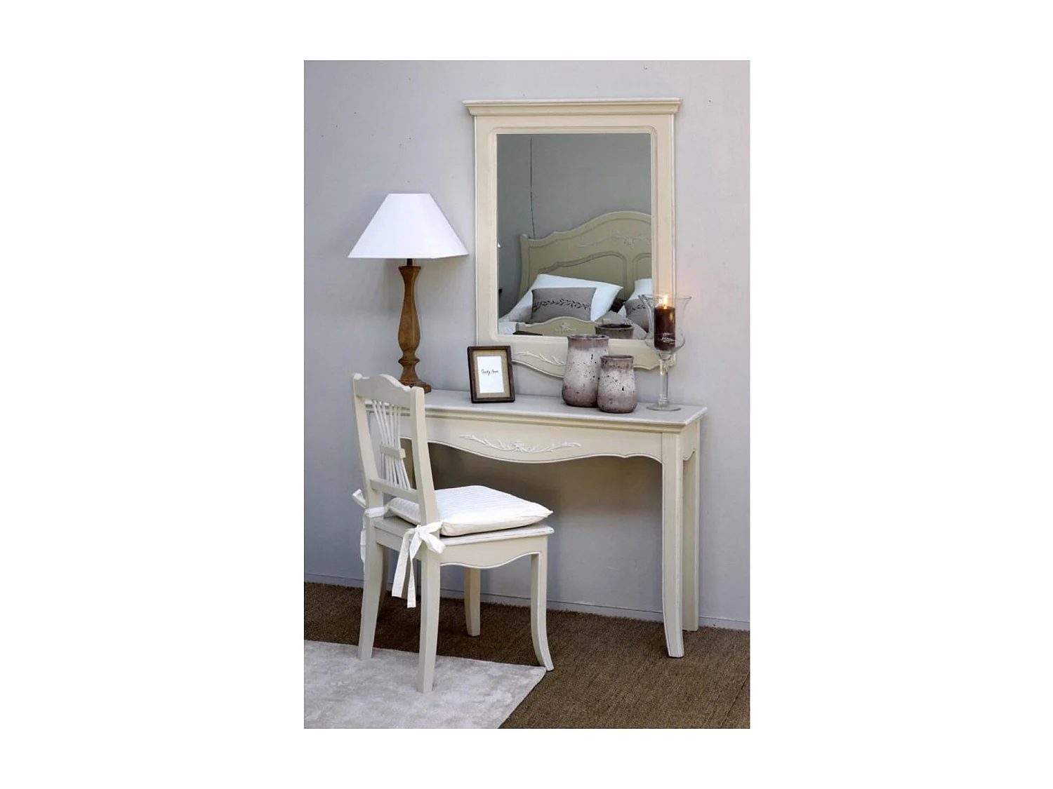 Miroir trumeau MDF Beige - Lubéron Interior's