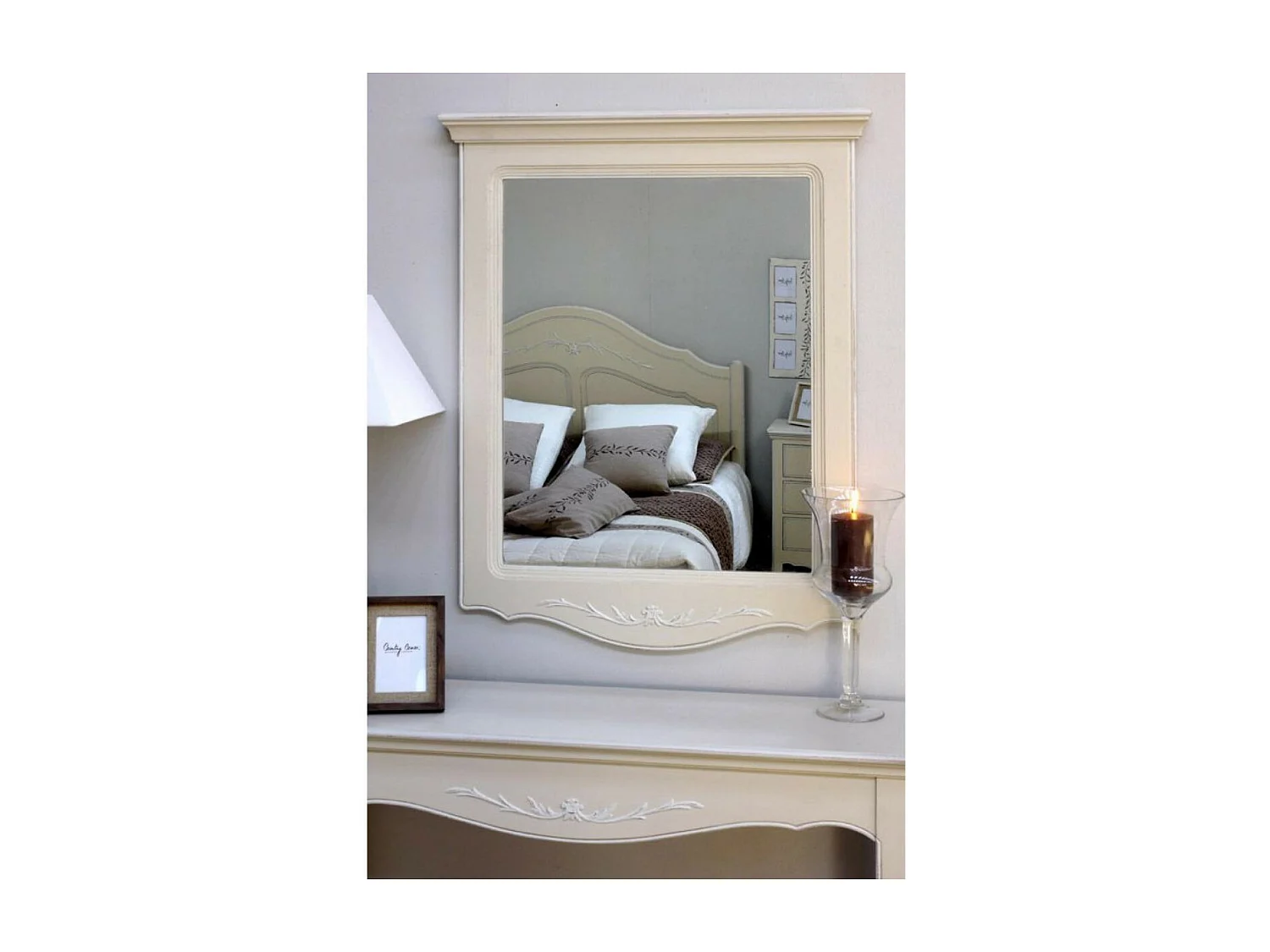 Miroir trumeau MDF Beige - Lubéron Interior's