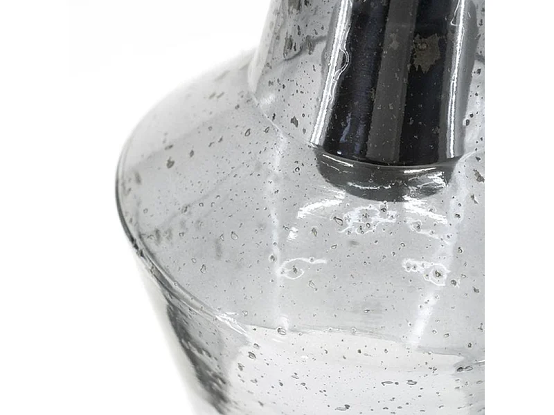 Lampe suspendue Orion - Verre noir - 1 lampe