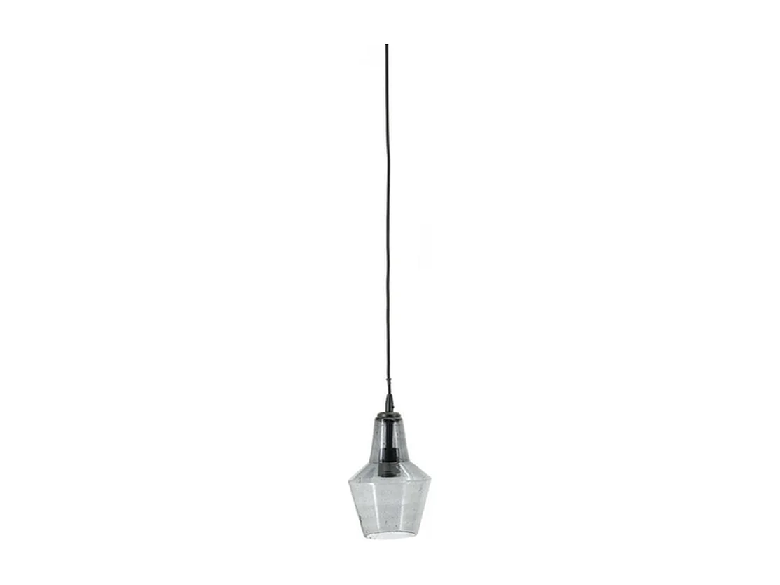 Lampe suspendue Orion - Verre noir - 1 lampe