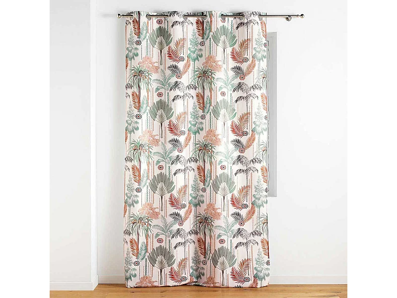 Rideau à Œillets "Terra Nova" 140x280cm Multicolore