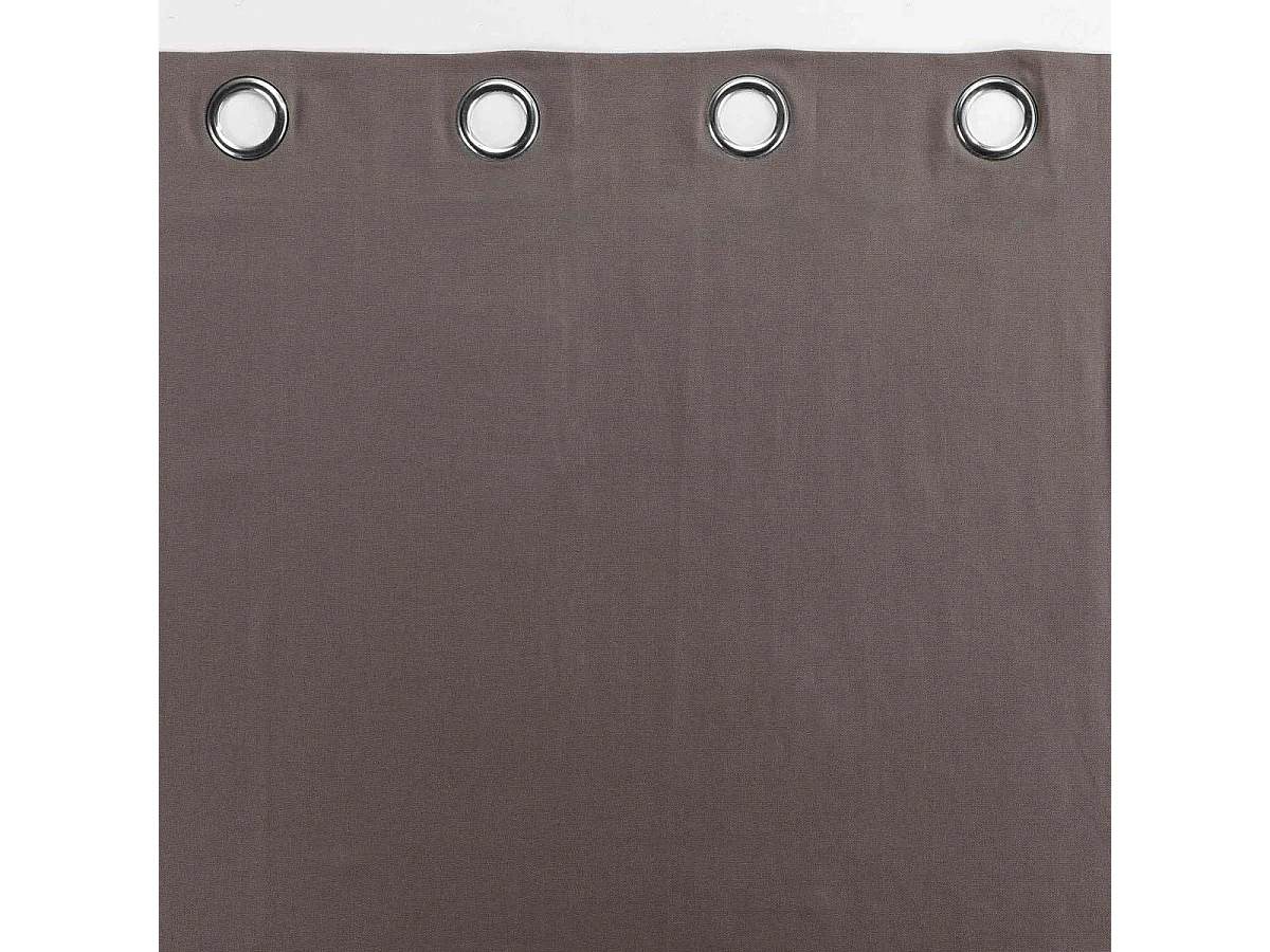 Rideau à Oeillets "Panama" 140x240cm Gris Ardoise