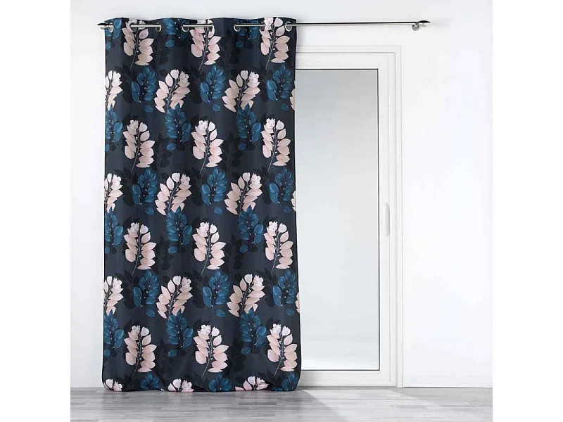 Rideau à Œillets "Belline" 140x260cm Bleu