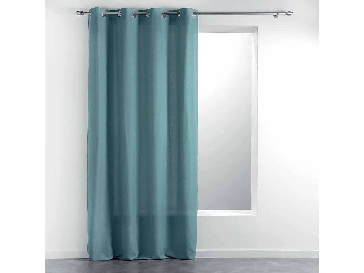 Rideau à Œillets "Meliane" 140x260cm Bleu