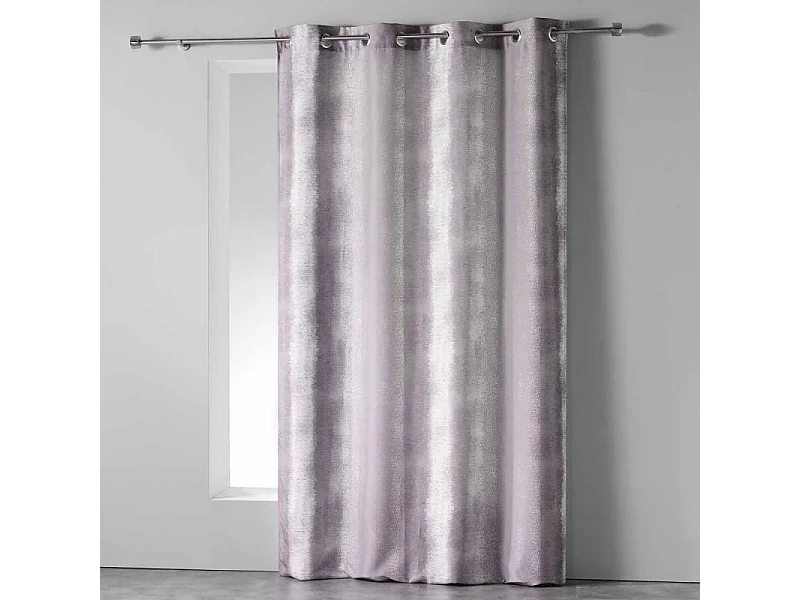 Cortina estampada efecto helado 140 x 260 cm