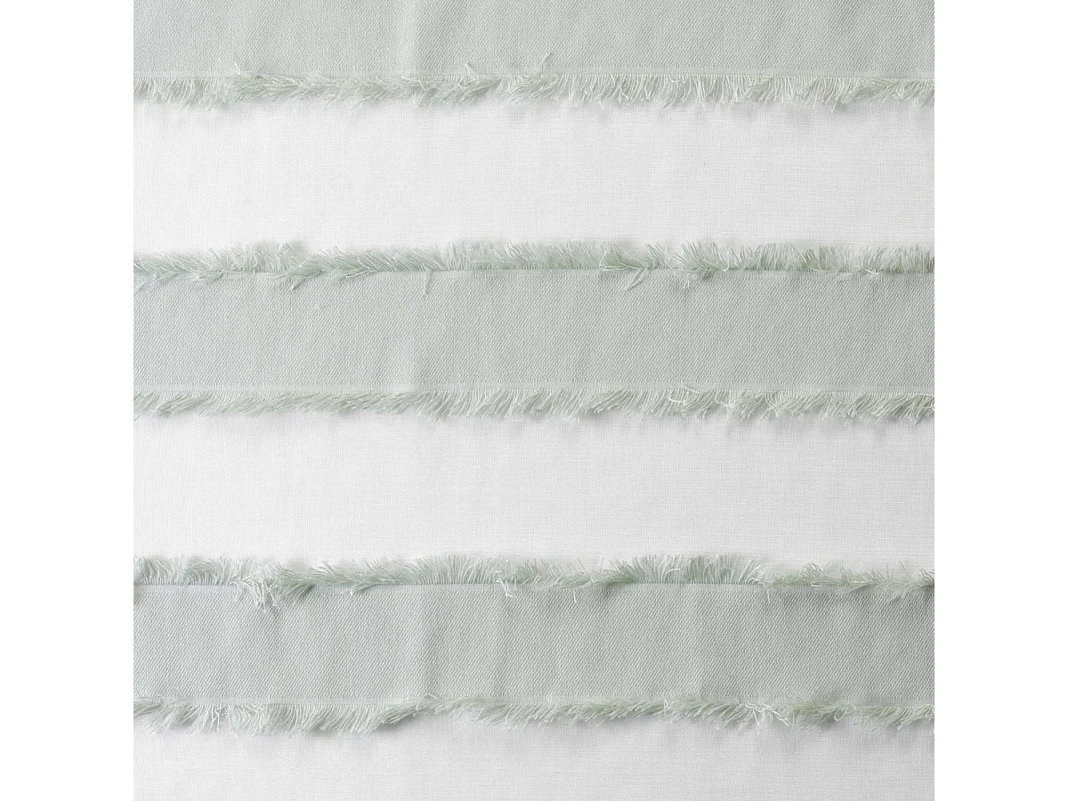 Rideau Voilage à Œillets "Lalina" 140x260cm Menthe