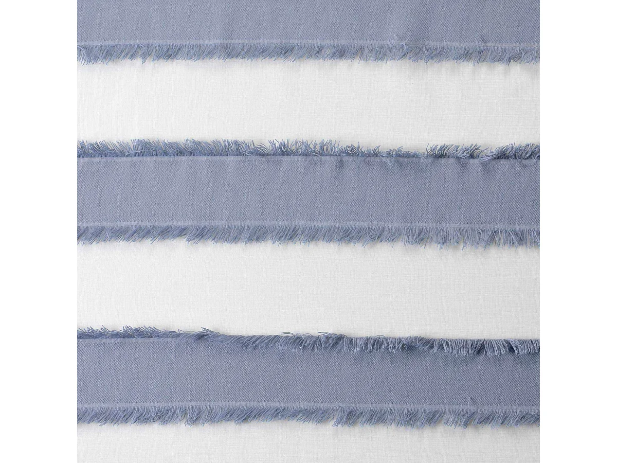 Rideau Voilage à Œillets "Lalina" 140x260cm Bleu