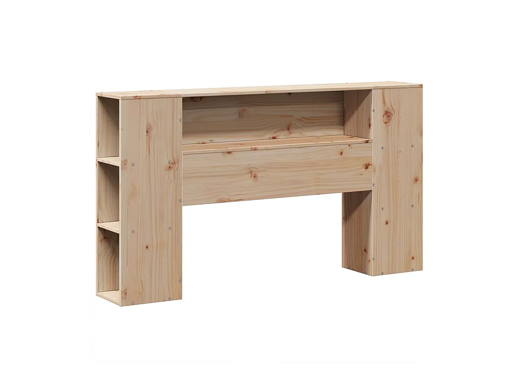 Cadre de lit sans matelas 140x190 cm bois de pin massif
