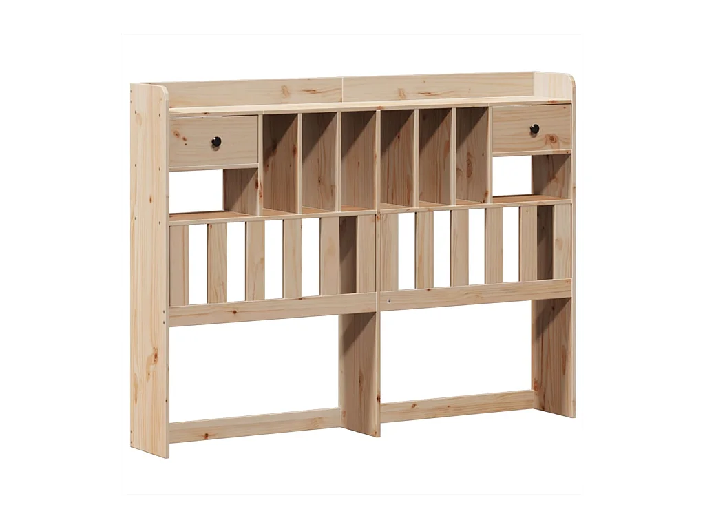 Cadre de lit sans matelas 140x200 cm bois massif de pin