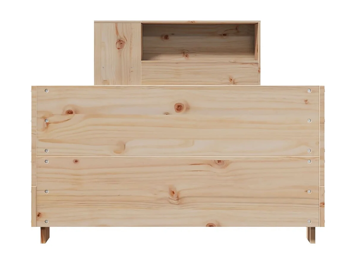 Cama sem colchão 100x200 cm madeira de pinho maciça