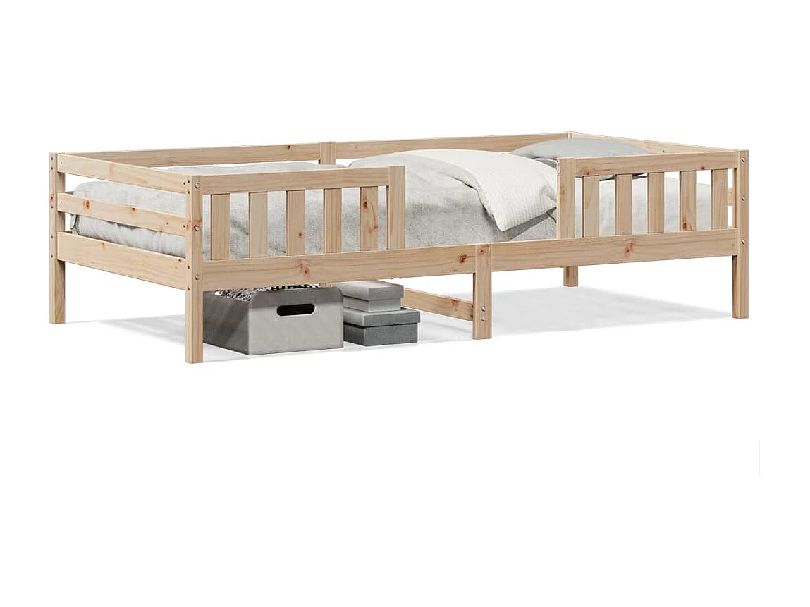 Cadre de lit 80x200 cm Bois de pin massif