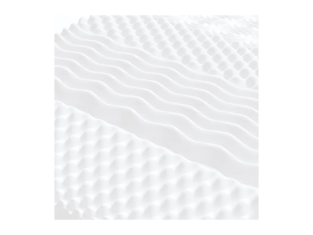 Lit de jour avec gigogne et matelas gris clair 90x190 cm tissu